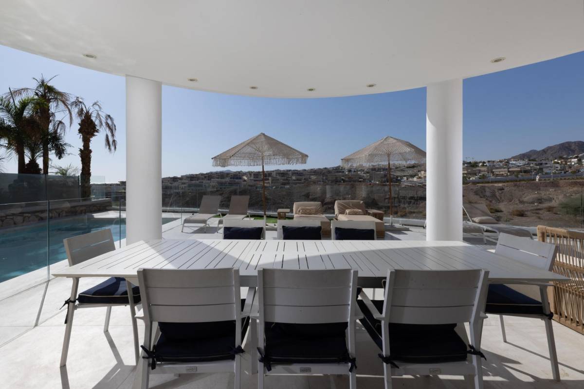 209618 המתחם החיצוני, וילה רנסו, וילה  באילת וילות - Vila