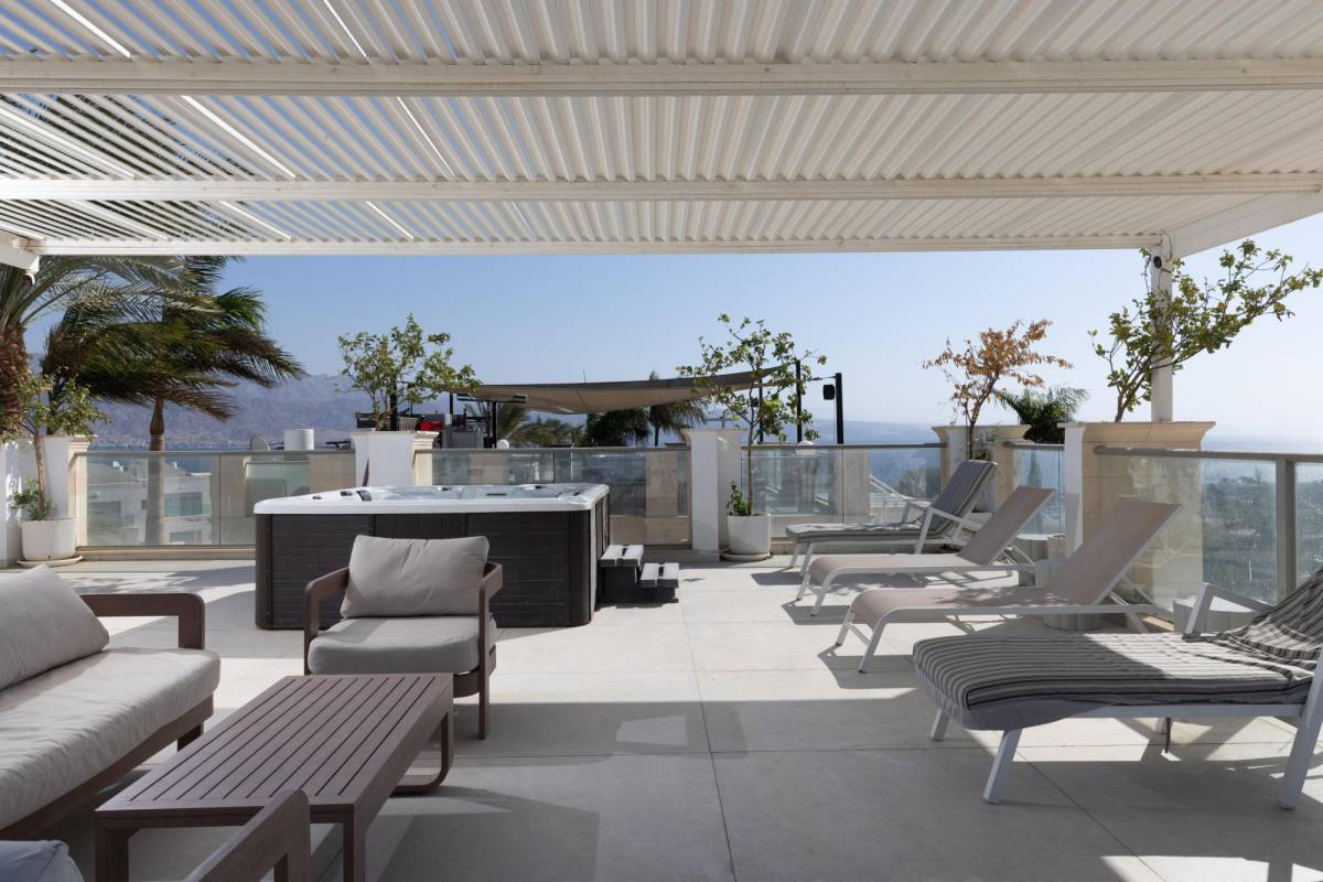 209620 המתחם החיצוני, וילה רנסו, וילה  באילת וילות - Vila