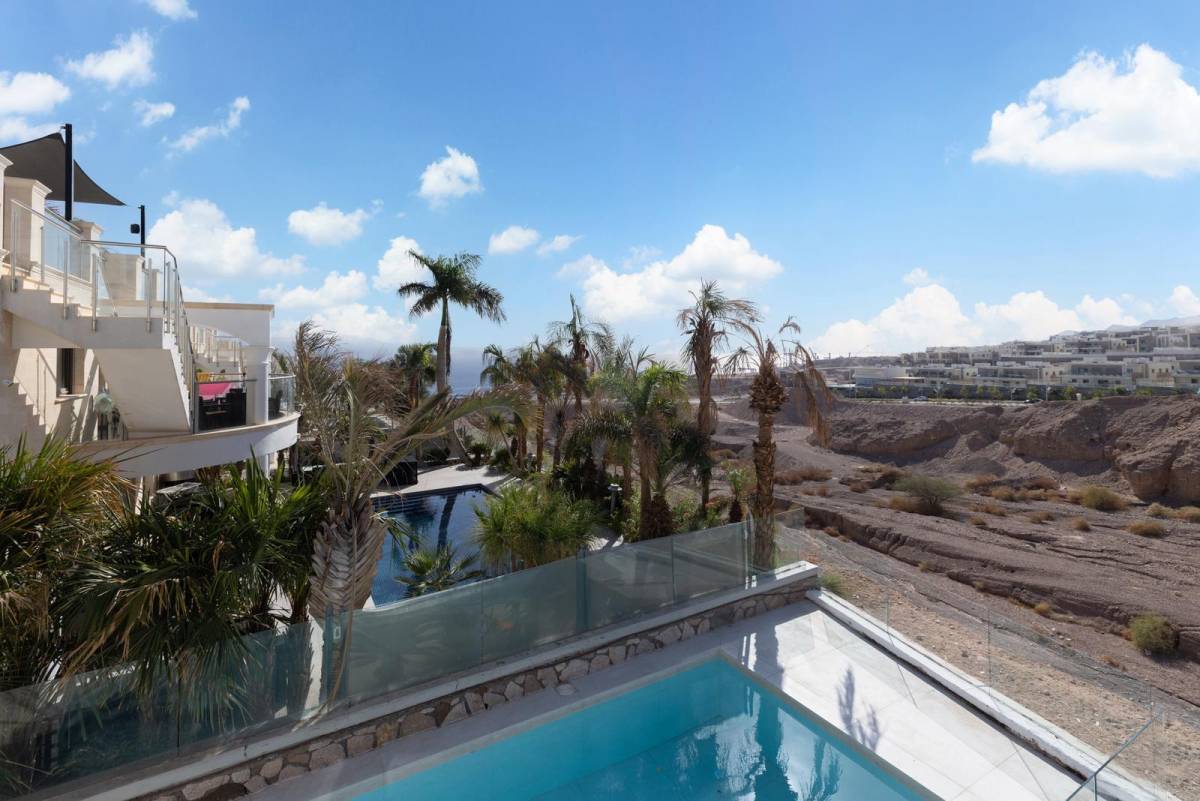 209665 הנוף וסביבת המקום, וילה רנסו, וילה  באילת וילות - Vila