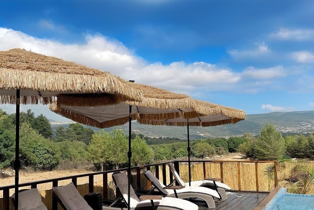 209885 מתחם חיצוני והנוף, באיו וויו - Baio View, וילה  בכפר ורדים וילות - Vila