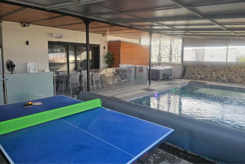 210218 המתחם בחורף, וילה מאיורי ריזורט, וילה  במשמר הירדן וילות - Vila