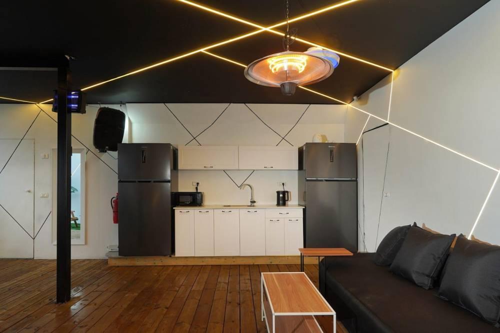 210252 פנים הלופט, מתחם האירוח וויט - White, וילה  בהוד השרון וילות - Vila