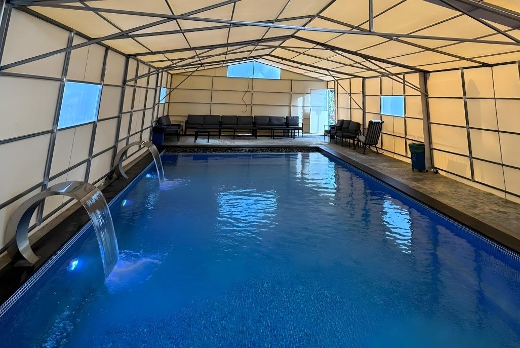 210511 הבריכה בחורף, אחוזת מיקונוס ירכא, וילה  בירכא וילות - Vila