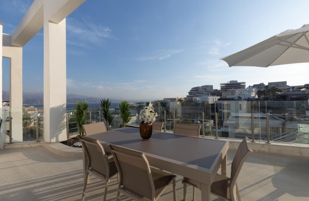 210795 המתחם החיצוני, אחוזת ג'ורדן, וילה  באילת וילות - Vila