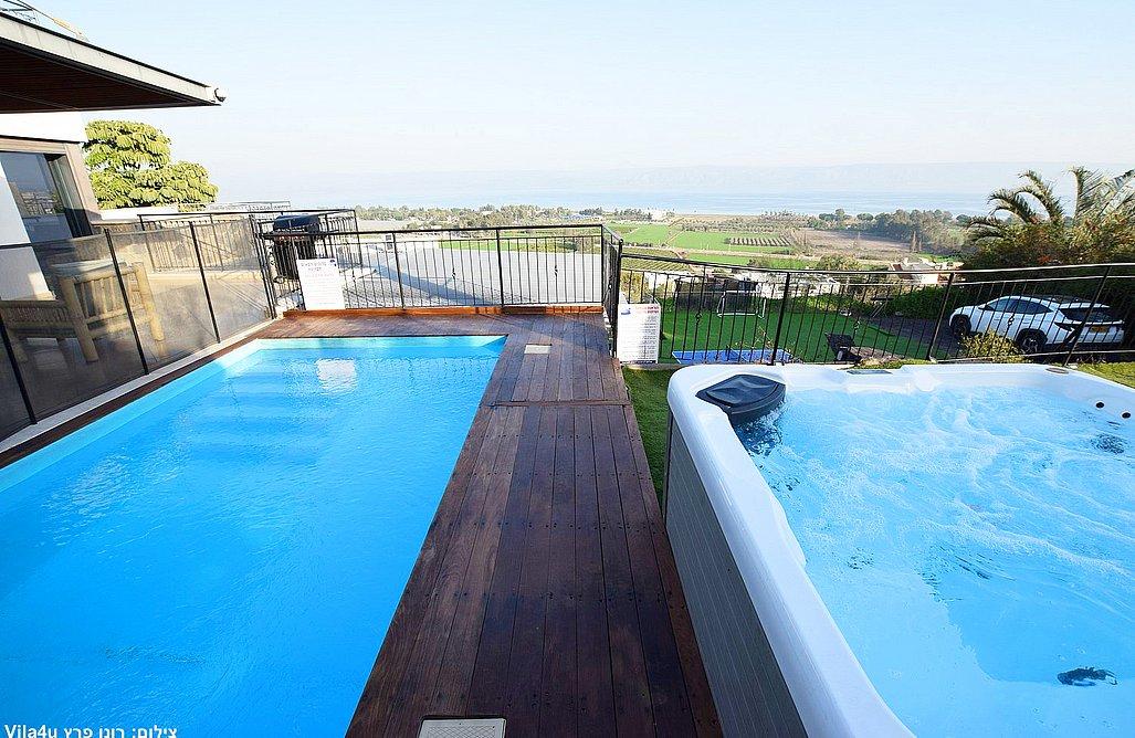 211332 גלריה כללית, מלרוז על הכנרת, וילה  במגדל וילות - Vila