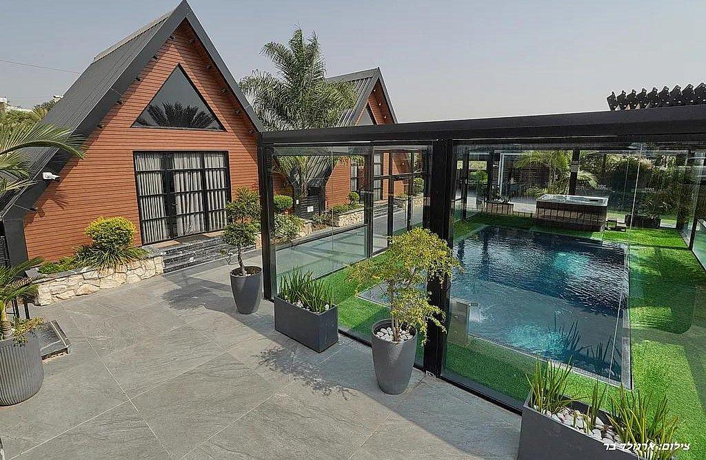 211537 גלרית חוץ, אחוזת קמפניה נירה - Campagna Nera, וילה  בירכא וילות - Vila