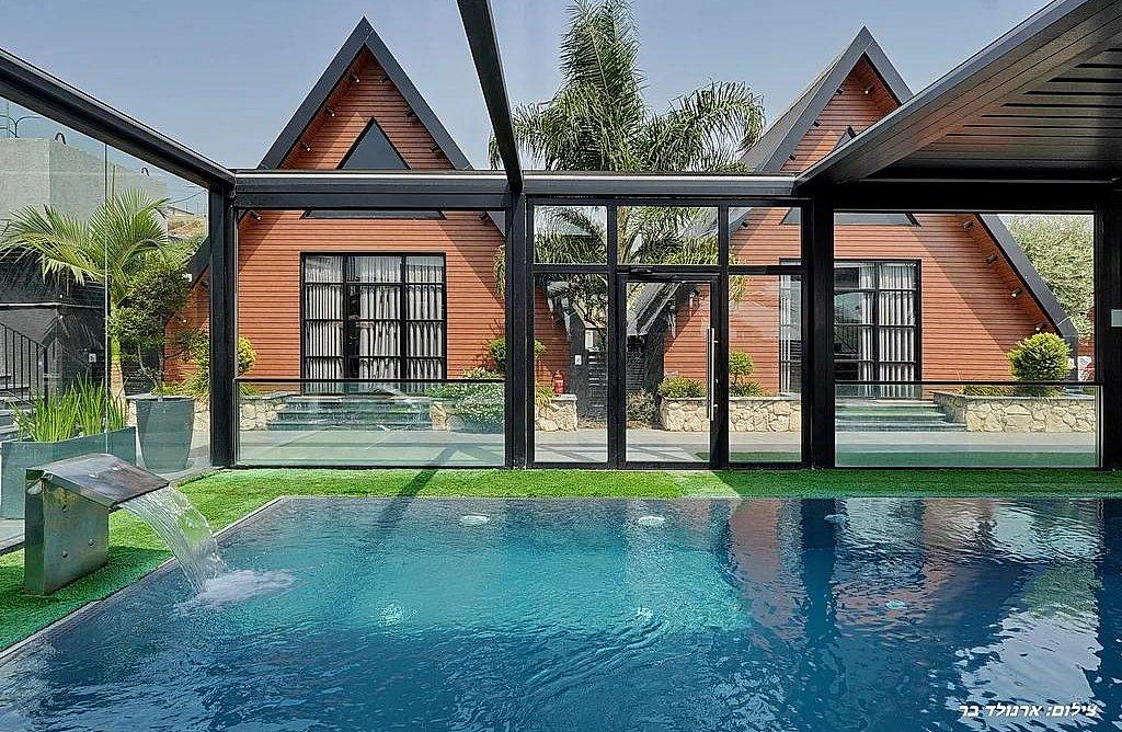 211544 גלרית חוץ, אחוזת קמפניה נירה - Campagna Nera, וילה  בירכא וילות - Vila