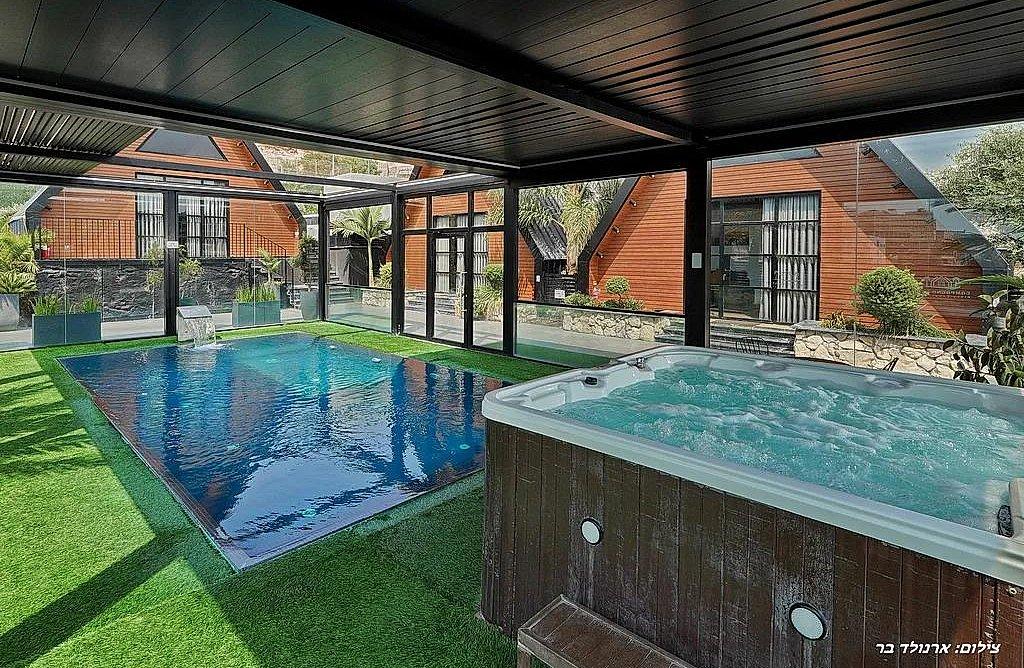 211547 גלרית חוץ, אחוזת קמפניה נירה - Campagna Nera, וילה  בירכא וילות - Vila