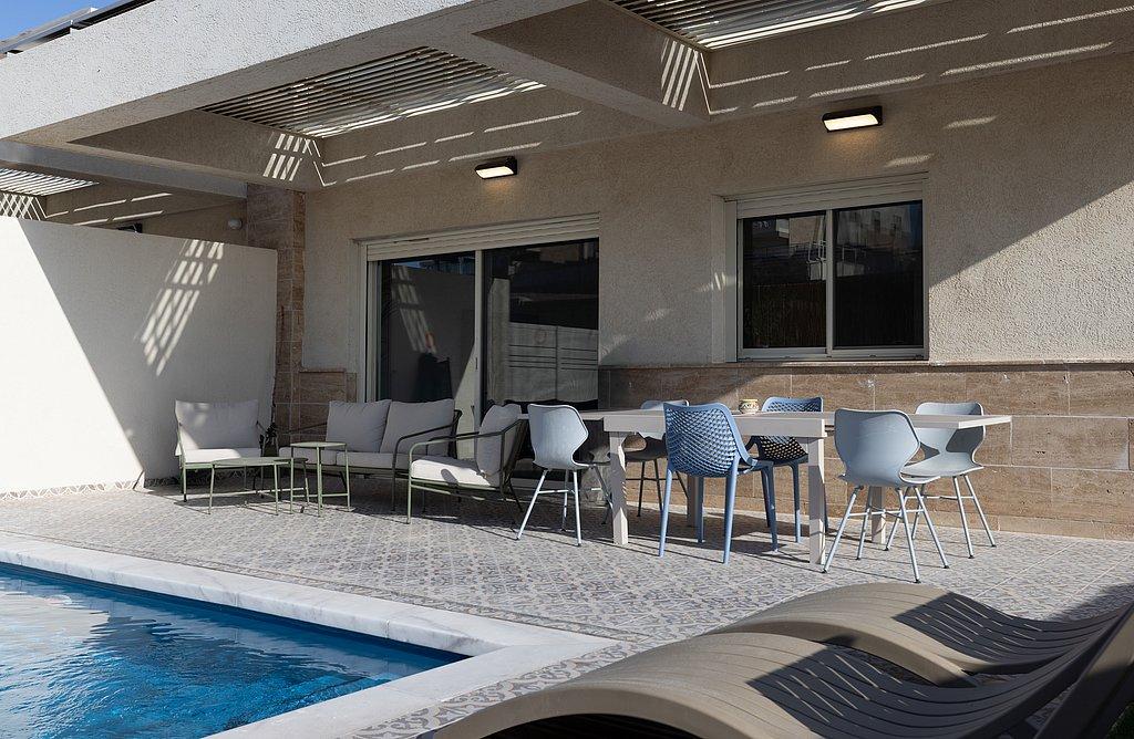 211732 מתחם חיצוני, וילה פאן בריכה מחוממת - Villa Fun, וילה  באילת וילות - Vila