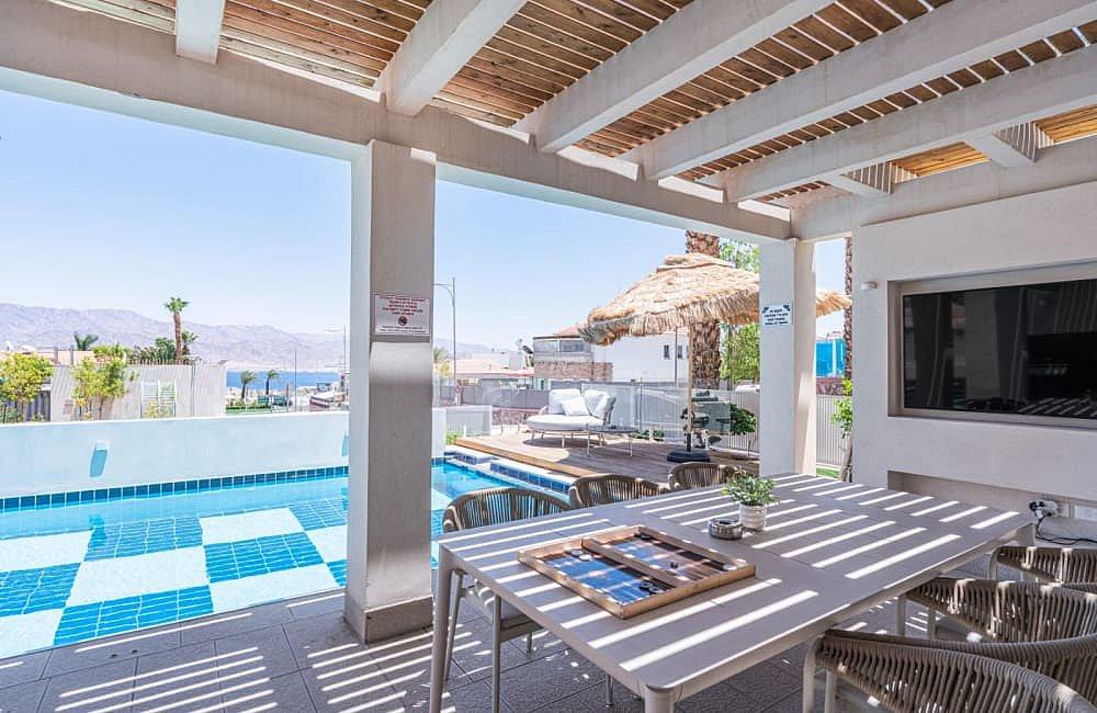 212879 גלרית חוץ, וילה קטלינה, וילה  באילת וילות - Vila