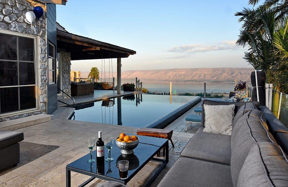 213393 גלרית חוץ, וילה מצפה הוד, וילה  בפוריה כפר עבודה וילות - Vila