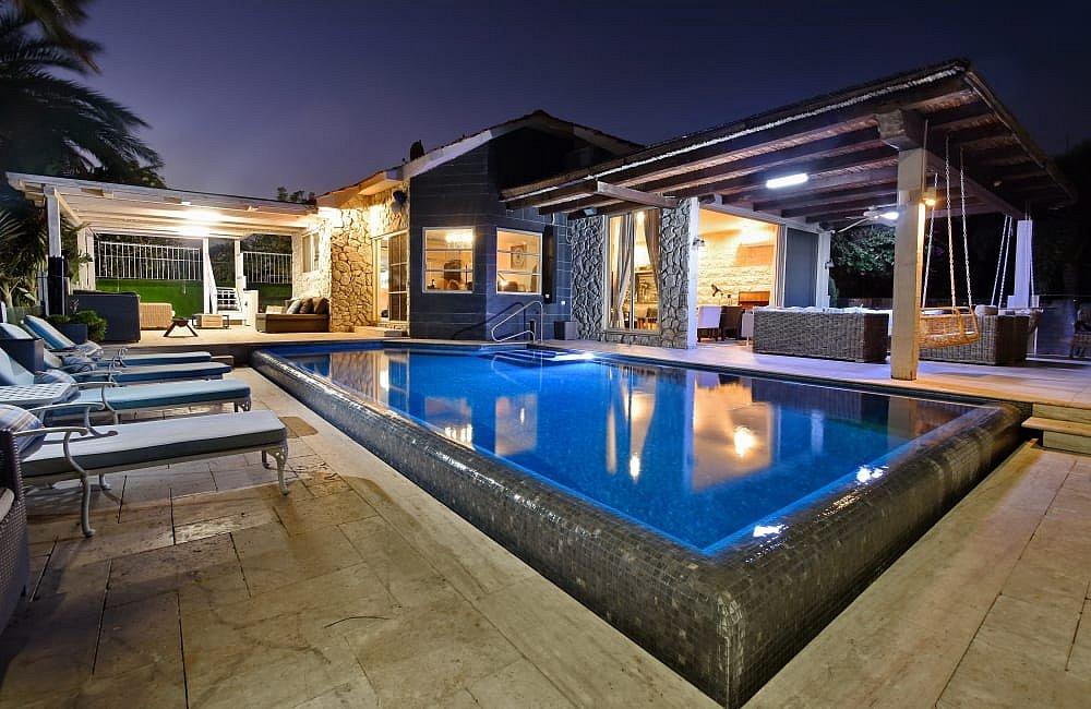 213398 גלרית חוץ, וילה מצפה הוד, וילה  בפוריה כפר עבודה וילות - Vila