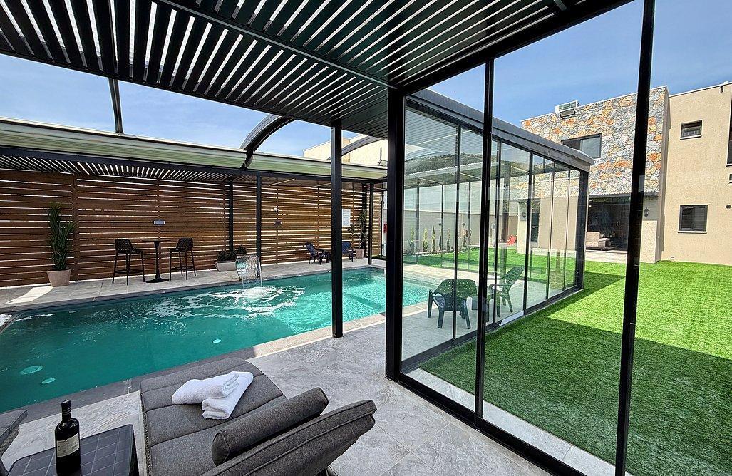 215245 גלריה חוץ, וילה אדינביל בגליל, וילה  בירכא וילות - Vila