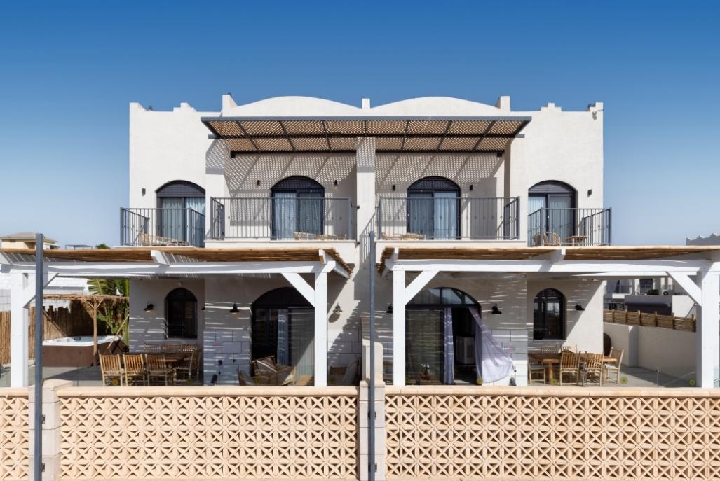 215818 המתחם החיצוני, אלה סאן - וילה שיטה, וילה  באילת וילות - Vila