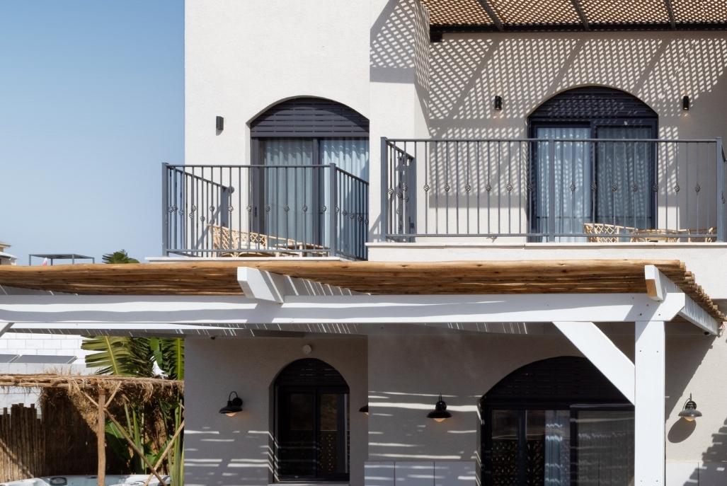 215819 המתחם החיצוני, אלה סאן - וילה שיטה, וילה  באילת וילות - Vila