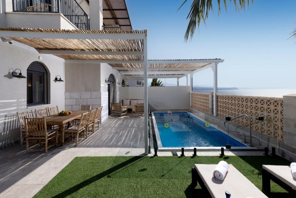 215821 המתחם החיצוני, אלה סאן - וילה שיטה, וילה  באילת וילות - Vila