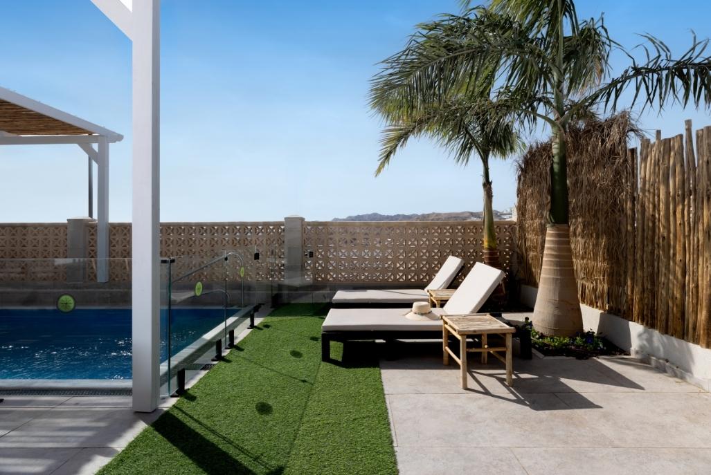 215823 המתחם החיצוני, אלה סאן - וילה שיטה, וילה  באילת וילות - Vila