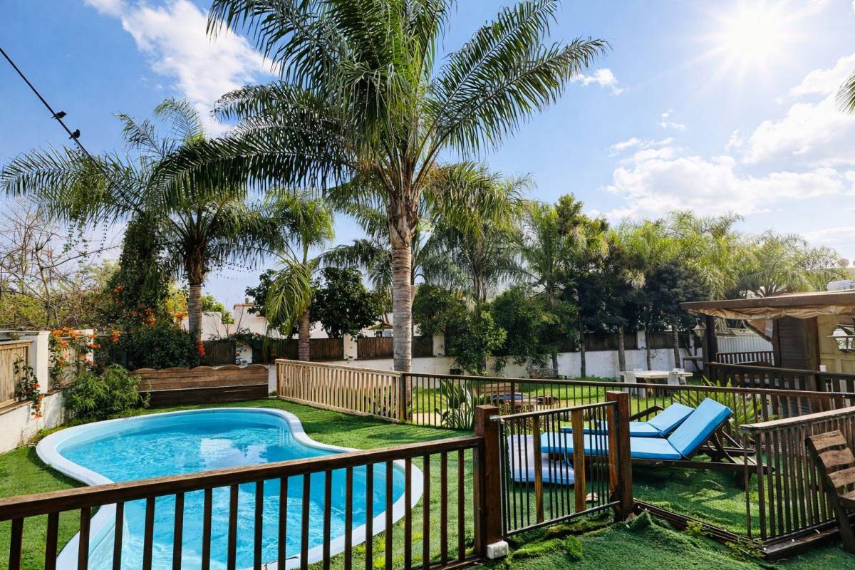 215906 גלריה כללית, אלוהה האוס - Aloha House, וילה  בפרדס חנה כרכור וילות - Vila