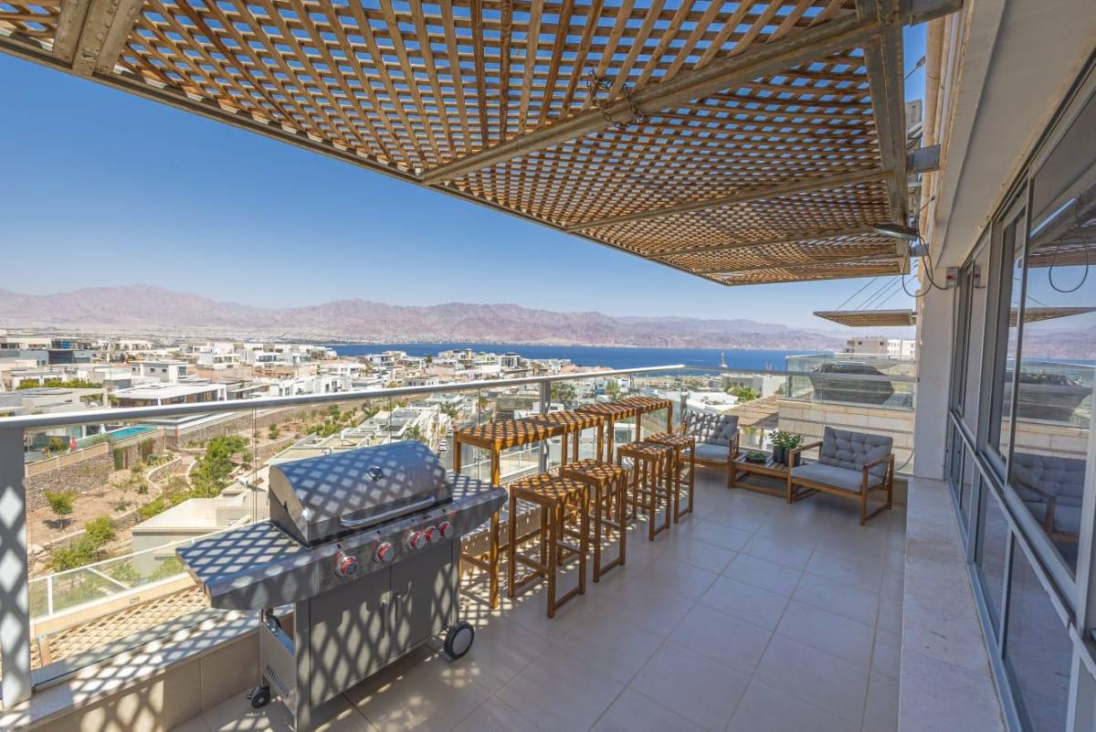 216368 גלריה חיצונית, פנטהאוז לומינה - קומה 1, וילה  באילת וילות - Vila