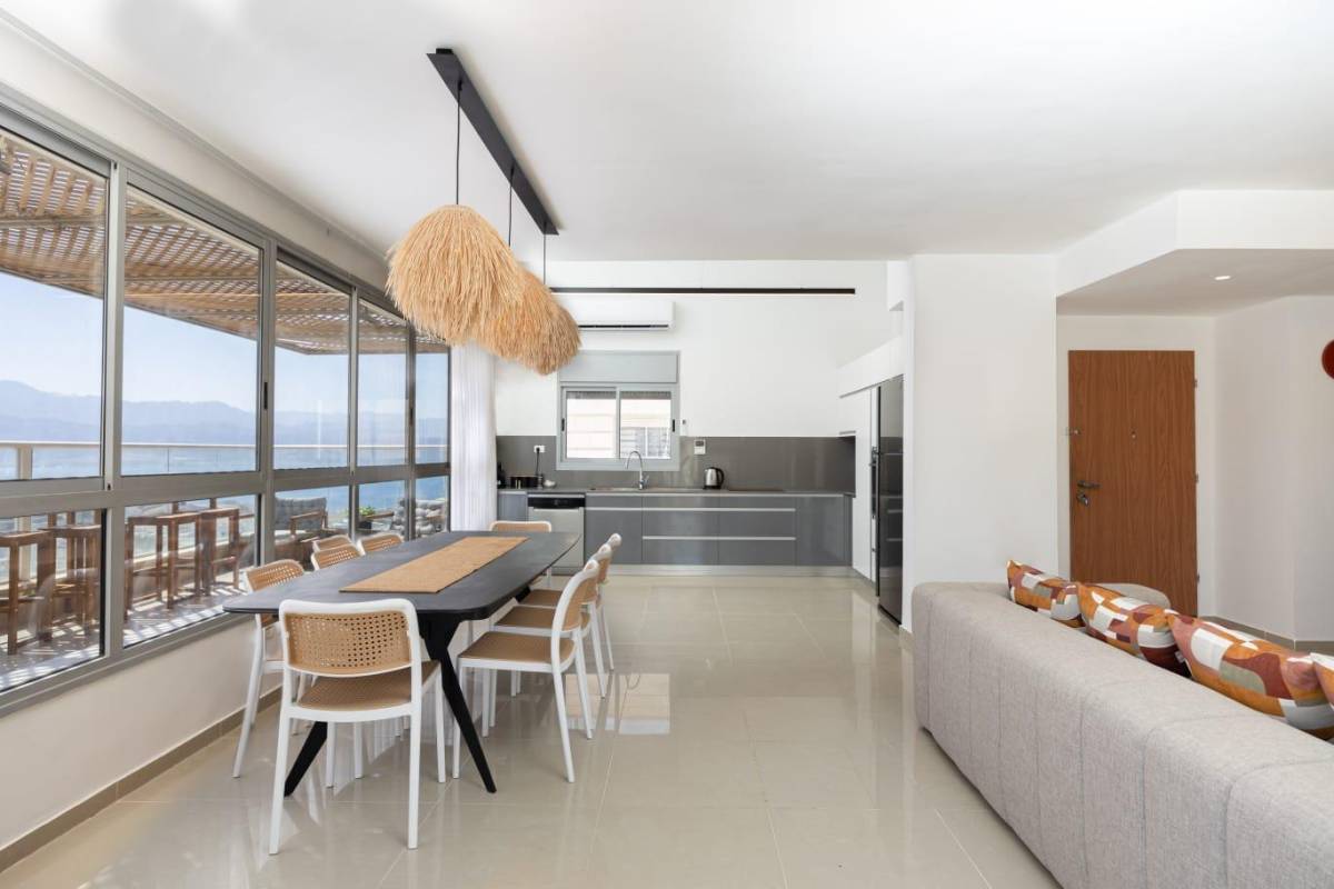 216385 גלרית פנים, פנטהאוז לומינה - קומה 1, וילה  באילת וילות - Vila