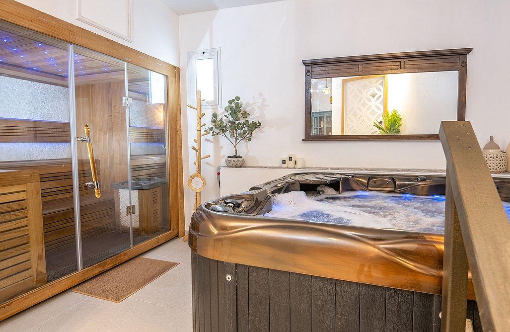 218768 בתוספת תשלום חמאם תורכי ומתחם ספא, וילה ספא ריש, וילה  בירכא וילות - Vila