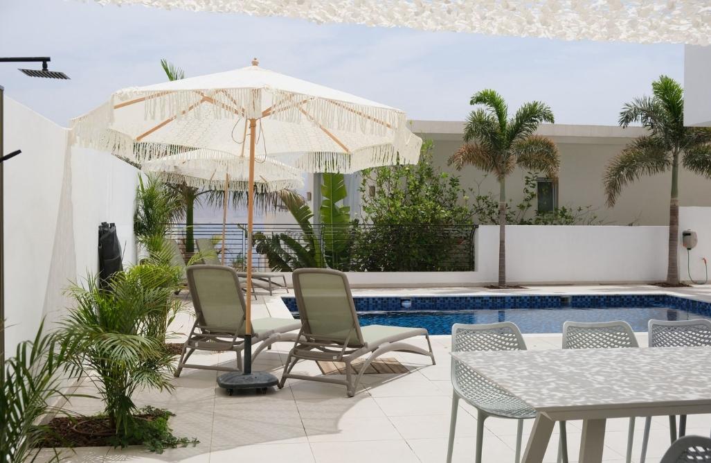 219422 המתחם החיצוני, וילה הרמוניה בלבן - Villa White Harmony, וילה  באילת וילות - Vila