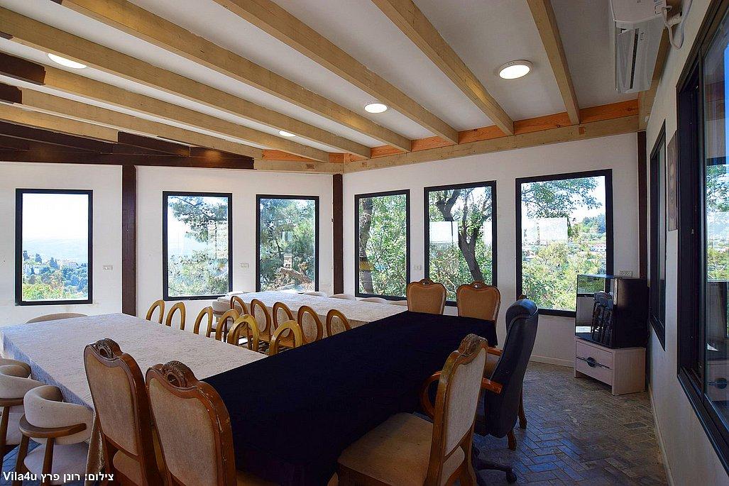 222541 מתחם פנים, אחוזת מן בהר, וילה  בצפת וילות - Vila