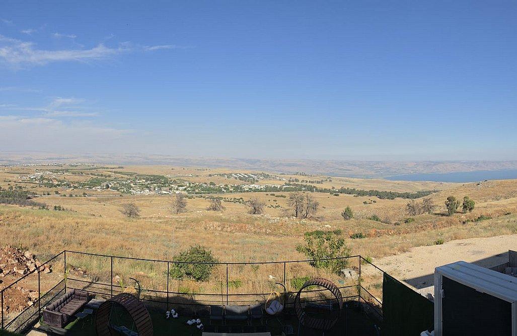 223214 מתחם חיצוני, מרפסות הוילה והנוף, וילה סאנרייז נוף כנרת צפת, וילה  בנוף כנרת וילות - Vila