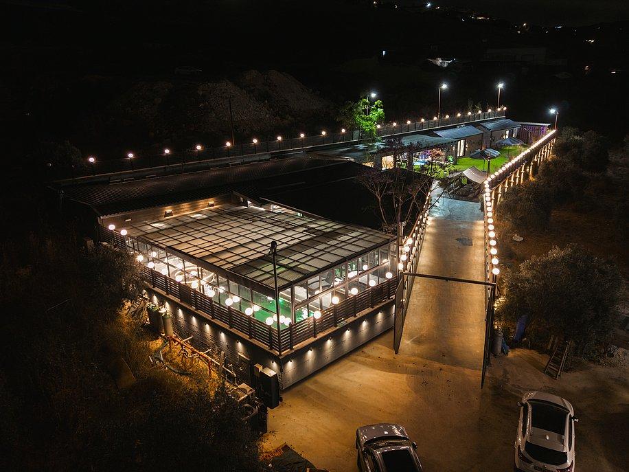223314 המתחם בערב, אחוזת המטע בגליל בוטיק, וילה  בירכא וילות - Vila