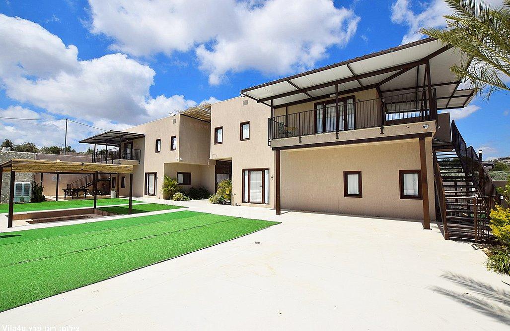 225197 מתחם החצר והבריכה, סהרה ריזורט - Sahara resort, וילה  בירכא וילות - Vila