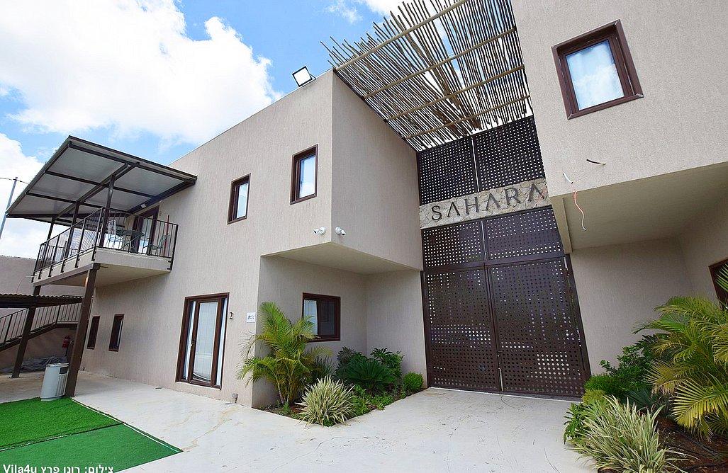 225202 מתחם החצר והבריכה, סהרה ריזורט - Sahara resort, וילה  בירכא וילות - Vila