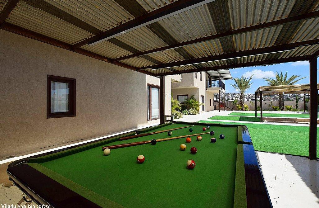 225205 מתחם החצר והבריכה, סהרה ריזורט - Sahara resort, וילה  בירכא וילות - Vila
