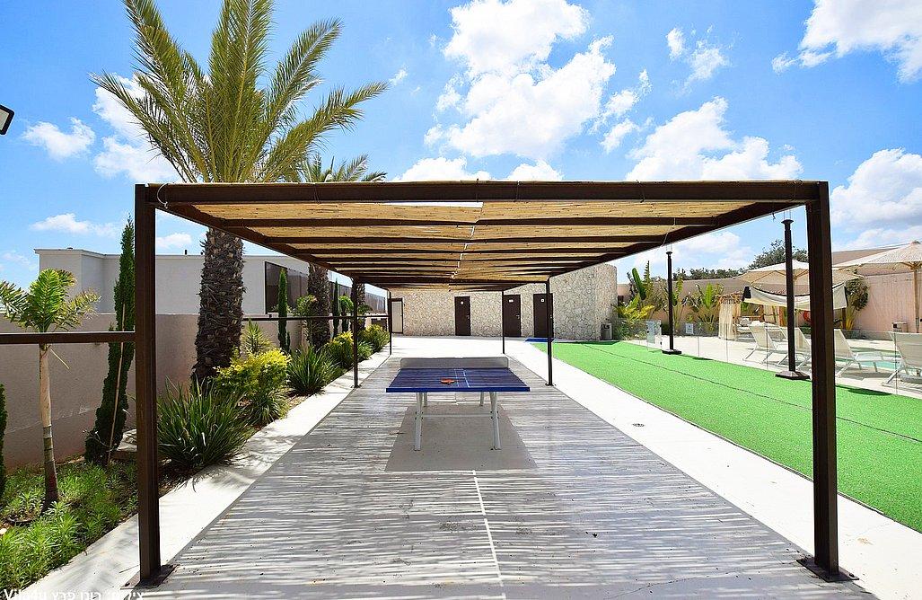 225215 מתחם החצר והבריכה, סהרה ריזורט - Sahara resort, וילה  בירכא וילות - Vila