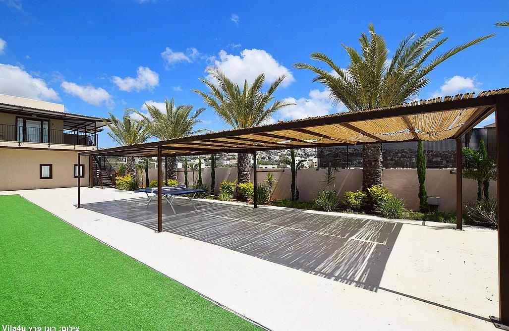 225218 מתחם החצר והבריכה, סהרה ריזורט - Sahara resort, וילה  בירכא וילות - Vila
