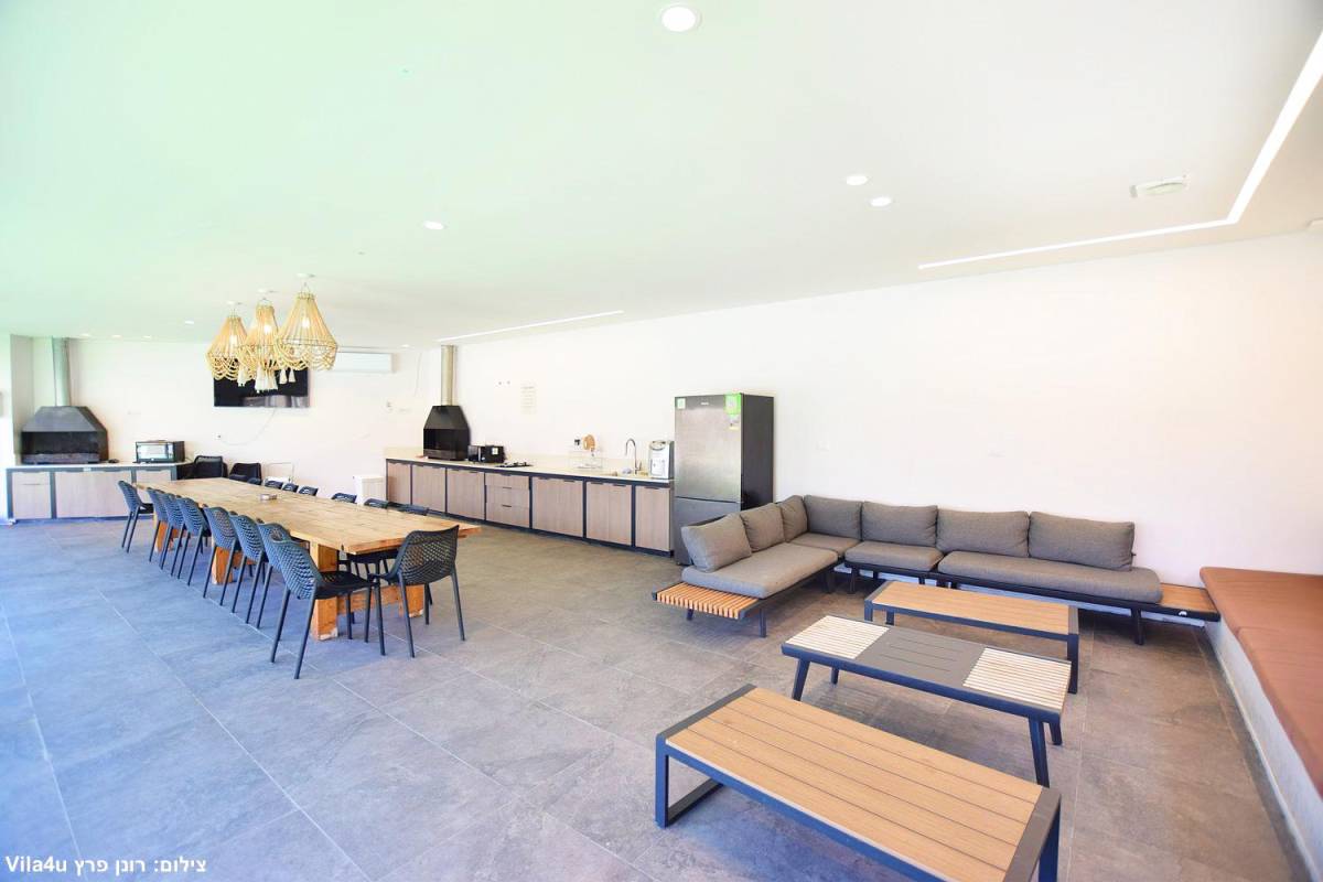 225235 חדר האוכל, סהרה ריזורט - Sahara resort, וילה  בירכא וילות - Vila