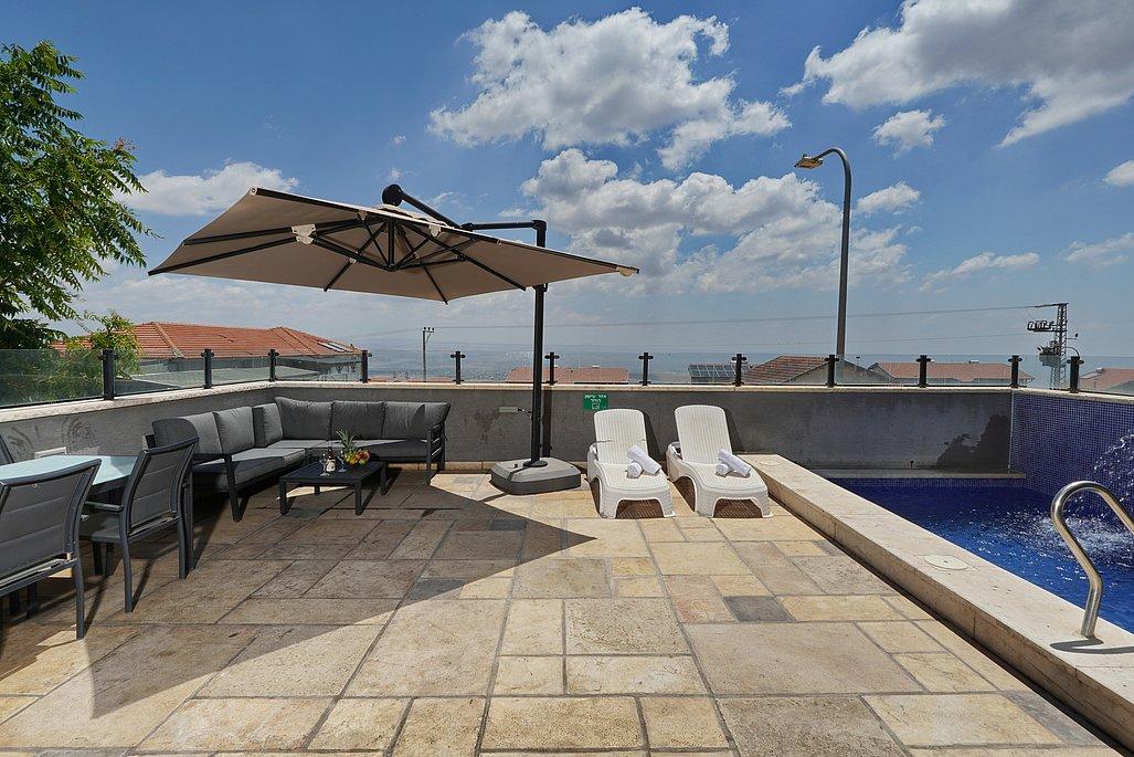 228265 גלרית חוץ, וילה רילקס - Villa Relax, וילה  בנוף כנרת וילות - Vila