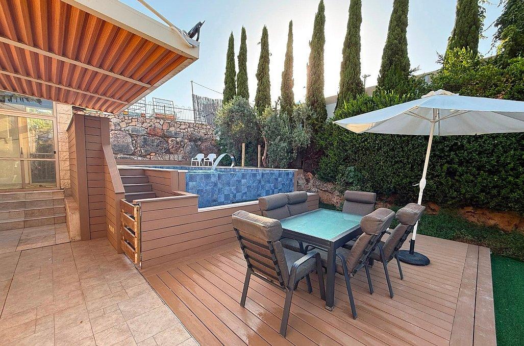 234569 מתחם חיצוני, קאסה רימון - CASA RIMON, וילה  בכפר חנניה וילות - Vila